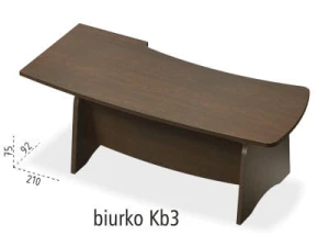 Biurko gabinetowe Kb3
