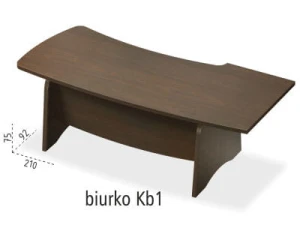 Biurko gabinetowe Kb1
