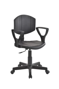 Krzesło laboratoryjne niskie z podłokietnikami KNP-02