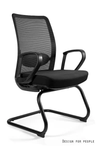 Fotel ergonomiczny na płozie ANGGUN SKID