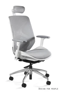 Fotel ergonomiczny HERO - BIAŁY/SIATKA NWH