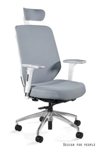 Fotel ergonomiczny HERO - BIAŁY/TKANINA SM