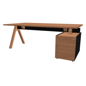 Biurko gabinetowe z kontenerem MDD Viga V08P