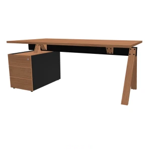 Biurko gabinetowe z kontenerem MDD Viga V07L