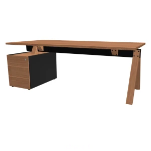 Biurko gabinetowe z kontenerem MDD Viga V08L