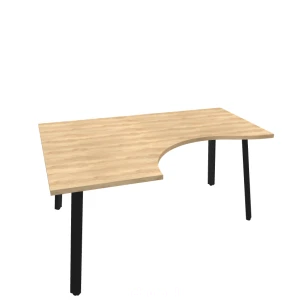 Biurko pracownicze kształtne  MDD Ogi A BAG10