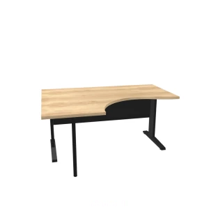 Biurko pracownicze kształtne MDD Ogi N BNG10
