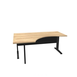 Biurko pracownicze kształtne MDD Ogi N BNG17