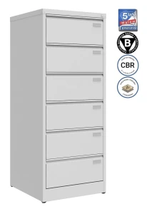 Szafa metalowa kartotekowa SZK 318/6 Malow na teczki B5 kartoteki medyczne