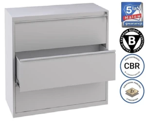 Szafka kartotekowa SKB 210 Malow metalowa na teczki wiszące A4 RODO idealna do biura