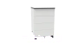 Kontenerek szafka przybiurkowa Szpp 640 front z płyty