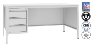 METALOWE BIURKO LEKARSKIE BIM 031