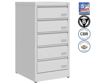 Szafka metalowa z szufladami na CD-romy SCD 35