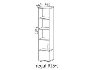 Regał Rt5-l