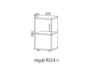 Regał Rt14-l