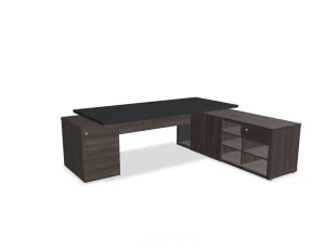 BIURKO GABINETOWE  PROSTE  Z SZAFKA MENAGERSKĄ MITF1KDP MITO FENIX
