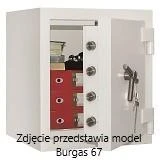 Sejf gabinetowy Klasa V BURGAS 85