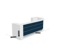 LAV59L - Valde modułowa lada recepcyjna wymiar