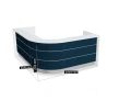 LAV134L - Valde modułowa lada recepcyjna wymiar