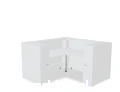 LAV10L - Valde modułowa lada recepcyjna tył