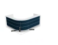 LAV132L - Valde modułowa lada recepcyjna wymiar