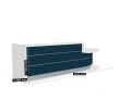 LAV93L - Valde modułowa lada recepcyjna wymiar