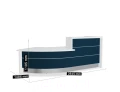 LAV89L - Valde modułowa lada recepcyjna wymiar