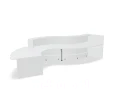 LAV38L - Valde modułowa lada recepcyjna tył