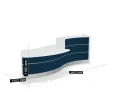 LAV33L - Valde modułowa lada recepcyjna wymiar