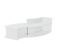 LAV32L - Valde modułowa lada recepcyjna tył