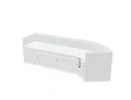 LAV83L - Valde modułowa lada recepcyjna tył
