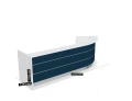 LAV82L - Valde modułowa lada recepcyjna wymiar