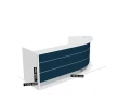 LAV80L - Valde modułowa lada recepcyjna wymiar