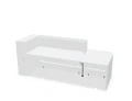 LAV441L - Valde modułowa lada recepcyjna tył