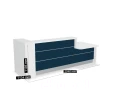 LAV43L - Valde modułowa lada recepcyjna wymiar