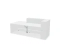LAV41L - Valde modułowa lada recepcyjna tył