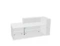 LAV411L - Valde modułowa lada recepcyjna tył