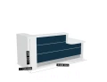 LAV411L - Valde modułowa lada recepcyjna wymiar
