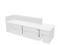 LAV241L - Valde modułowa lada recepcyjna tył