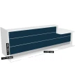 LAV23L - Valde modułowa lada recepcyjna wymiar