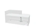 LAV201L - Valde modułowa lada recepcyjna tył