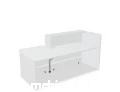LAV191L - Valde modułowa lada recepcyjna tył