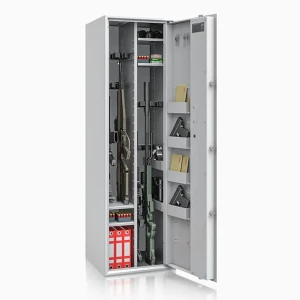 Szafa na broń długą Klasa S1 SIEGEN MAX KOMBI ZAMEK KLUCZ 500083.51 ISS sejf do przechowywania broni