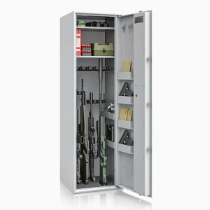 Szafa na broń długą Klasa S1 ZAMEK ELEKTORNICZNY SIEGEN 500083.02 MAX S1 IMP ISS sejf do przechowywania broni 