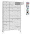 Szafka metalowa śniadaniowa stojąca MSUS4310 na nóżkach Malow Mebiuro.jpg