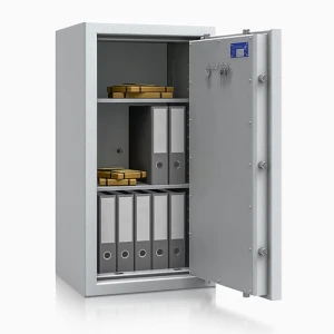 SEJF Ognioodporny antywłamaniowy  na dokumenty Save4ever II 413104.02 klasa II szary klucz elektroniczny