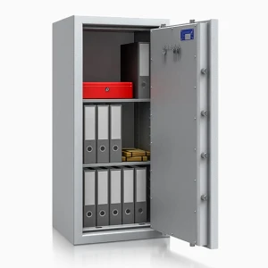 SEJF Ognioodporny antywłamaniowy  na dokumenty Save4ever II 413105.02 klasa II szary  klucz elektroniczny
