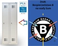 SUM 320w Szafka ubraniowa Szafki BHP 600 MEBIURO BHP 800 znak bezpieczeństwa B.jpg