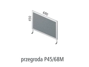 Przegroda P45-68M