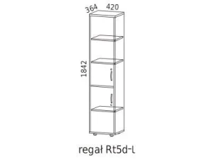 Regał Rt5d-l